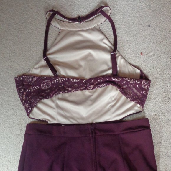 3/$45 Speechless dress w lace & cut outs party night out dress size 11 - Picture 8 of 16